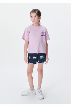 Hering Conjunto Infantil Menina Curto Estampado