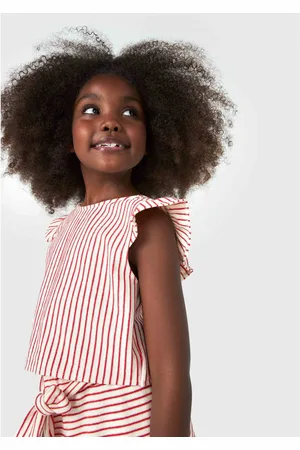 Hering Blusa Cropped Infantil Menina Listrada