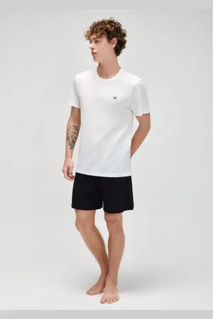 Hering Pijama Curto Masculino Com Estampa Peixinho