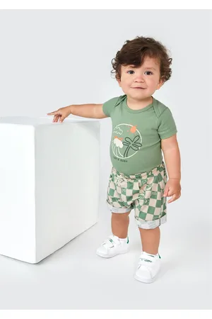 Hering Conjunto Bebê Menino Body Com Shorts