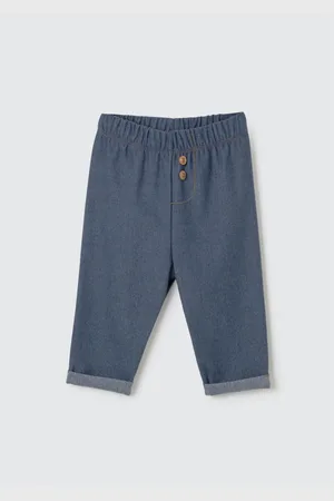 Hering Calça Bebê Unissex Em Moletom Jeans