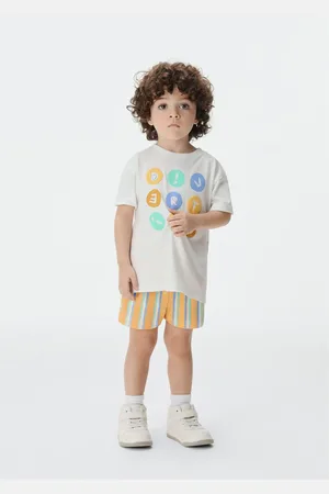 Hering Conjunto Curto Infantil Menino Toddler Em Moletom