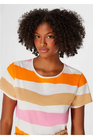 Hering Blusa Feminina Manga Curta Listrada