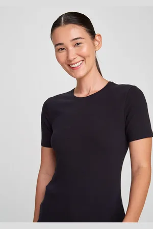 Hering Blusa Básica Feminina Slim Em Algodão