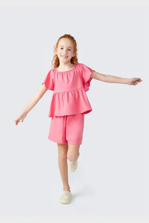 Hering Shorts Infantil Menina Com Linho