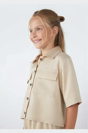 Hering Camisa Infantil Menina Em Lyocel