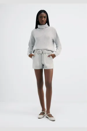 Hering Shorts Feminino Em Sarja Com Cinto