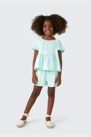 Hering Shorts Infantil Menina Com Linho