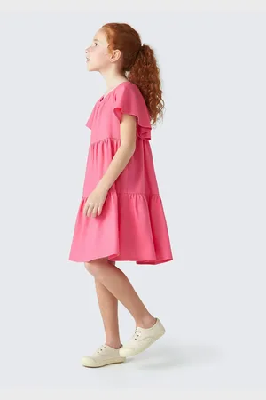 Hering Vestido Infantil Com Linho