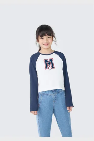 Hering Blusa Cropped Infantil Menina Manga Longa