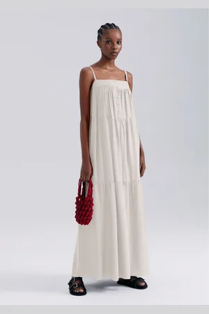 Hering Vestido Midi Com Recortes