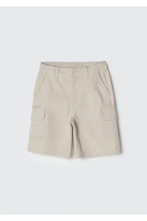 Hering Bermuda Infantil Menino Cargo Em Sarja