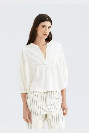 Hering Blusa Feminina Manga 3/4 Maquinetada