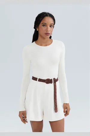 Hering Blusa Feminina Manga Longa Slim Em Tricô Leve