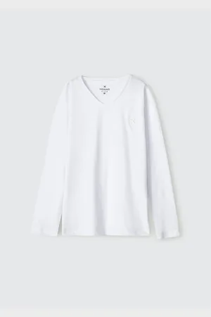 Hering Camiseta Básica Infantil Menino Manga Longa Flamê