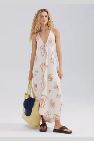 Hering Vestido Midi Estampado