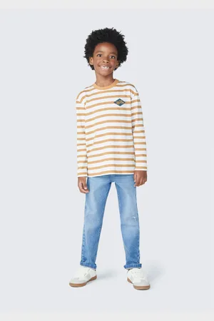 Hering Calça Jeans Infantil Menino Dad Fit