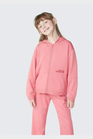 Hering Jaqueta de Moletom Infantil Menina Com Capuz