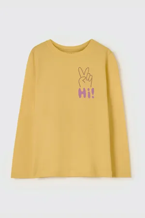 Hering Blusa Infantil Menina Manga Longa Com Estampa