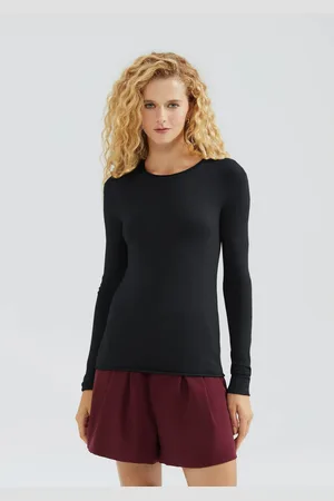 Hering Blusa Feminina Manga Longa Slim Em Tricô Leve