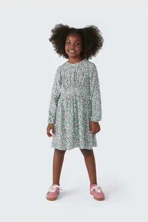 Hering Vestido Infantil Manga Longa Estampado