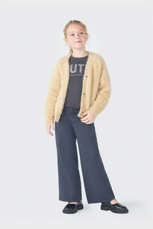 Hering Cardigan Infantil Menina Em Tricô Peluciado