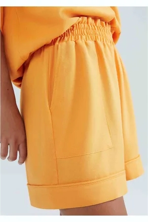 Hering Shorts Feminino Cintura Alta Com Linho