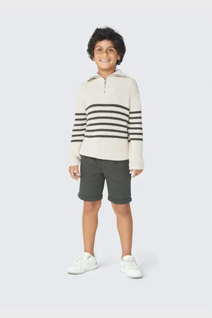 Hering Blusão Infantil Menino Em Tricô