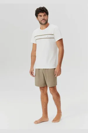 Hering Pijama Curto Masculino Em Algodão