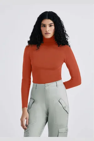Hering Blusa Feminina Manga Longa Em Tricô Canelado
