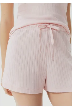 Hering Shorts Avulso Em Ribana Canelada