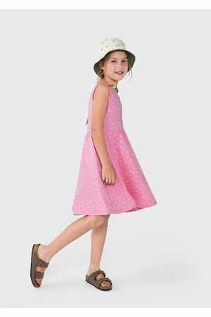 Hering Vestido Curto Infantil Estampado