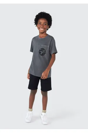 Hering Camiseta Infantil Menino Regular