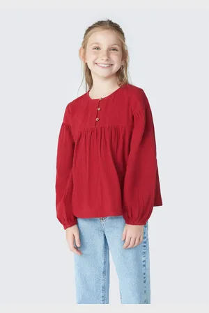 Hering Blusa Infantil Menina Manga Longa