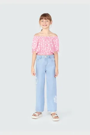 Hering Blusa Cropped Infantil Menina Estampada