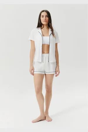 Hering Pijama Curto Feminino Com Botões