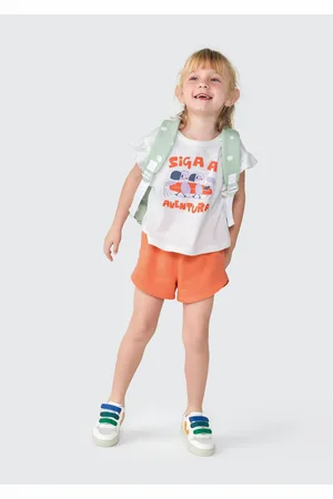 Hering Conjunto Curto Infantil Menina Toddler