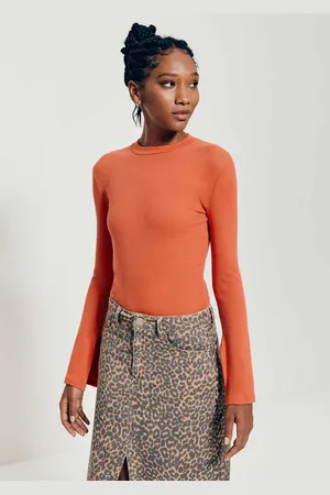 Hering Blusa Feminina Manga Longa Em Ribana