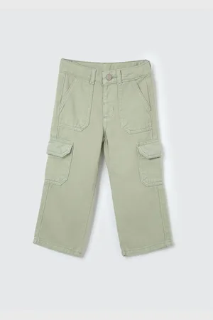 Hering Calça Cargo Infantil Menina Toddler Em Sarja