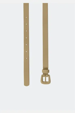 Hering Cinto Feminino Fino Com Fivela De Metal