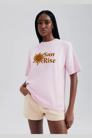 Hering Blusa Feminina Estampada Oversized Super Cotton