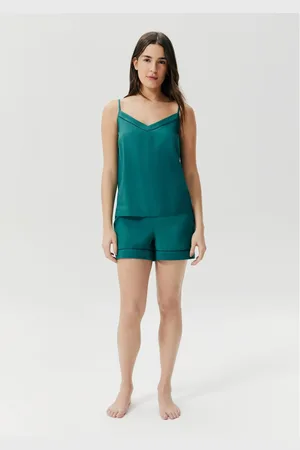 Hering Pijama Curto Feminino Com Renda