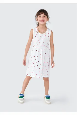 Hering Vestido Curto Infantil Estampado