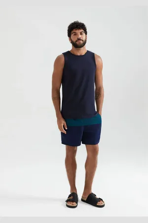 Hering Shorts Praia Masculino Com Recortes