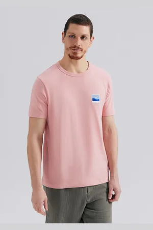 Hering Camiseta Masculina Manga Curta Com Estampa