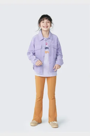 Hering Camisa Infantil Menina Em Veludo Cotelê