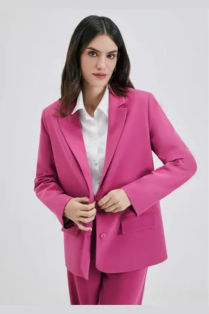 Hering Blazer Feminino Oversized Em Crepe Hering + NV