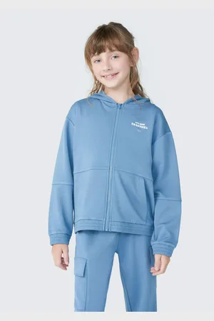 Hering Jaqueta de Moletom Infantil Menina Com Capuz