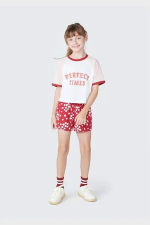 Hering Shorts Infantil Menina Floral