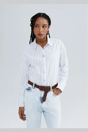 Hering Camisa Feminina Manga Longa Alongada